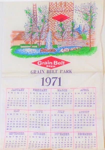 Korngürtel Stoffkalender 1971 - Vintage  - Bild 1 von 1