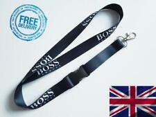 I AM BOSS Lanyard Neck Strap for Keys ID Card Holder 20mm 52 cm Black