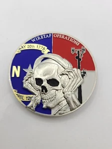 North Carolina SBI Wiretap Operations Challenge Coin 2" - Picture 1 of 3