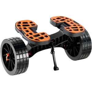 10'' Solid Tires,320lbs Load Capacity with Adjustable Brackets and Straps - Picture 1 of 9