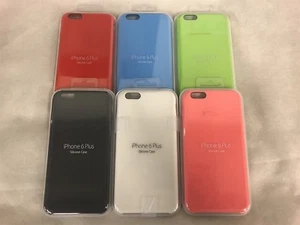 Apple iPhone 6 Plus/6s Plus Silicone Phone Cases - Multiple Colors!! - Zdjęcie 1 z 4