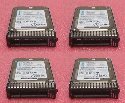 4x Lenovo 600GB 15K SAS 12G 2.5" Hot-Swap Hard Drive HDD G3HS 00WG666 00WG669 - Image 1 of 4
