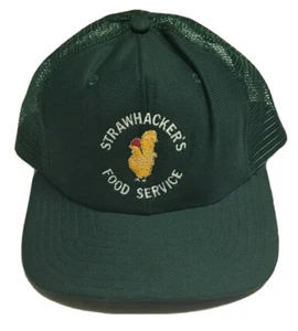 Sombrero de Colección Strawhacker's Food Service Hecho en los EE. UU. Gorra Business Company Gallo - Imagen 1 de 12