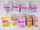 McDonalds Barbie Happy Meal Toy, New in Bags, Lot of 9, 1992