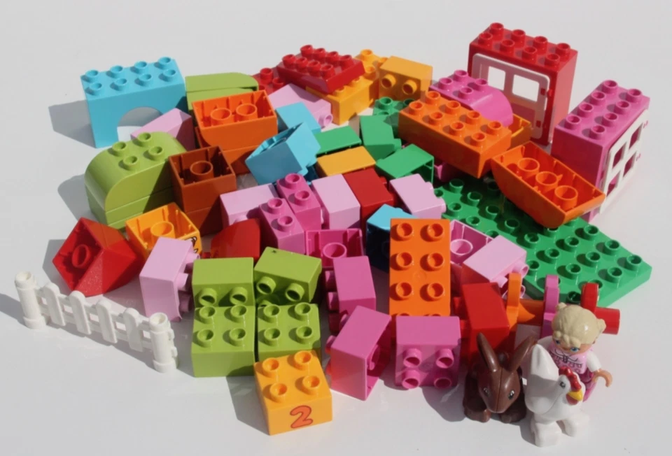 Lego Duplo - 10571 grosses Steine-Set Mädchen - gebraucht ohne Box - Bild 1 von 1