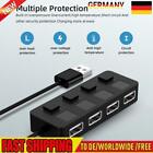 4 Ports Expander Multiple USB Power Adapter Hub for Laptop PC Computer