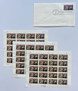Scot #3134 Literary Arts Thornton Wilder 32¢ | 3 Sheets/60 Stamps + FDC FV$19.20 - Picture 1 of 3