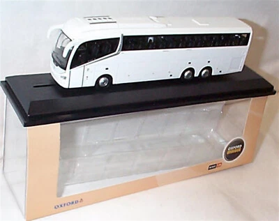 OXFORD 1/76  IRIZAR i6 BUS/COACH Plain White 76IR6009 - Image 1 of 2
