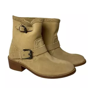 Musse & cloud women’s pull on ankle booties suede size 9 - Picture 1 of 12