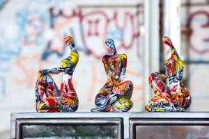 Modern Ladies Street Art - 3 Piece - Woman Sculpture Figure - 20348 - Picture 1 of 9