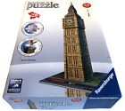 Ravensburger Big Ben 3D Jigsaw Puzzle London Clock Tower 216 Plastic Pieces Mint
