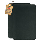 2pcs 8×11" Self-Adhesive Leather Repair Patch Kit w/ Strong Adhesion- Dark Green