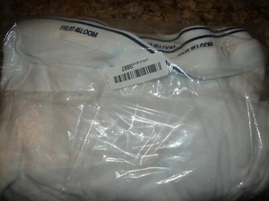 FRUIT OF THE LOOM  Men's 6pk White Briefs Premium Cotton Comfort SIZE 2X - Picture 1 of 1