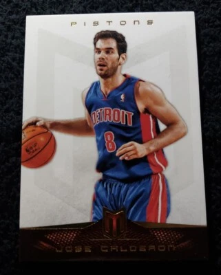 2012-13 Panini Momentum Jose Calderon #275 Pistons NM-MT  - Image 1 of 2
