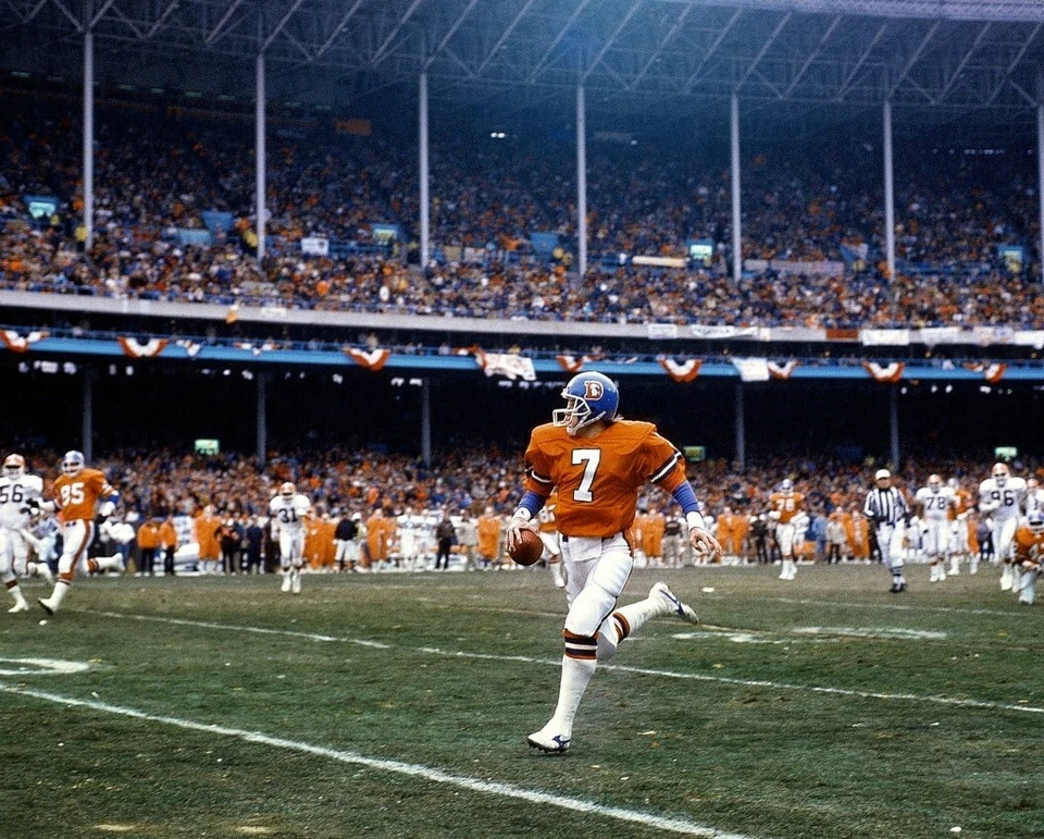 Foto 8x10 de los Denver Broncos John Elway NFL fútbol americano impresión #7 Foto 1 de 1