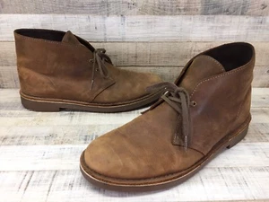 Botas al tobillo Clarks Cuero Marrón Desierto Chukka Para Hombre Talla 11 - Imagen 1 de 9