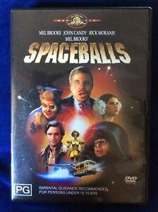 Spaceballs - Region 4 DVD - Very Good Condition - Mel Brooks - FREE POST