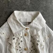ZIMMERMANN Floral Embroidery Blouse Shirt Tops
