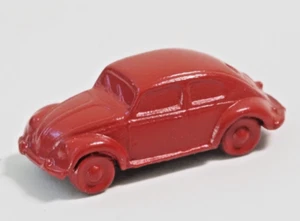 Z-scale Marklin VW bugg car in metal, Red - Picture 1 of 2