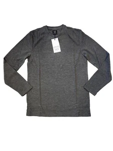 Level Ten Long Sleeve Knit Shirt Gray Men's Size Small - Picture 1 of 3