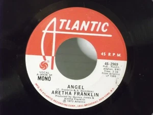 Aretha Franklin,Atlantic 2969, "ANGEL",US,7" 45,PROMO,1973 soul, MINT - Picture 1 of 2