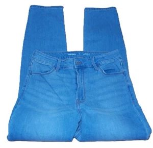 JEANS BLU CORTO VECCHIO NAVY VITA ALTA WOW DRITTO DONNA TAGLIA 8 - Foto 1 di 3