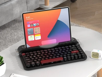 🔥New🔥 AJAZZA F84 Wireless 2.4G Bluetooth Dual-Mode Retro Keyboard, Fixed Slot - Image 1 of 4