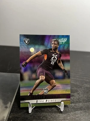 2019 Panini Prestige - Rookie Trayvon Mullen Jr Xtra Points Purple /100 - Image 1 of 2