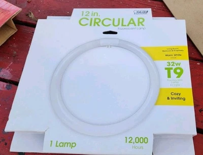 FC12T9/WW, FEIT ELECTRIC, 12'' T9 Circular Fluorescent Lamp, Warm Wit 3000K/32W - Image 1 of 3