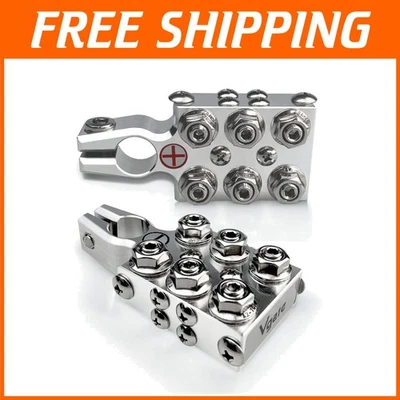 Heavy-Duty Battery Terminal Block with 20 Studs for Reliable Power Distribution - Image 1 of 4