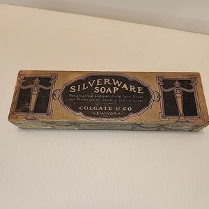 Vintage/Antique Colgate Silverware Soap pre-1908 - Picture 1 of 4