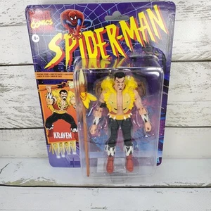 Hasbro Marvel Legends Spider-Man Animated Retro Kraven 2023 6" Action Figure New - Picture 1 of 9