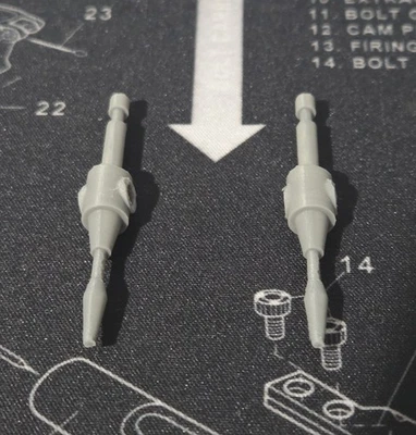 Transformers Starscream Reissue Upgraded 3D Printed Replacement Null-Ray Set - Image 1 of 2