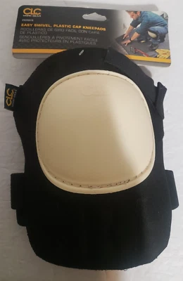 CLC Work Gear V230CS Hook And Loop Style Easy Swivel Plastic Cap Kneepads NEW - Image 1 of 4