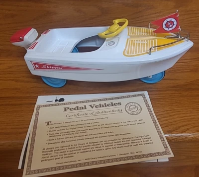 Xonex 1:3 Scale SKIPPER BOAT Pedal Car - Ken Kovach Limited Edition - NEW NIB - Image 1 of 4