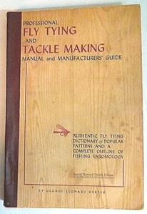 Professional Fly Tying &Tackle Making Manual Manufacturers' Guide 9th Ed. Herter - Imagen 1 de 4