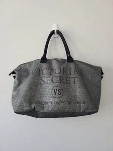 Victoria's Secret Limited Edition Tote Weekender METALLIC LARGE - Picture 1 of 7