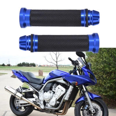 Empuñaduras antideslizantes de motocicleta de 7/8" para Yamaha FZ1 FZ6 YZF-R6 FZR600 YZF600 Foto 1 de 4