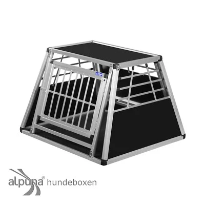 N21 Hundetransportb​ox Hundebox Aluminium Transportbox Alubox Autobox - Bild 1 von 4