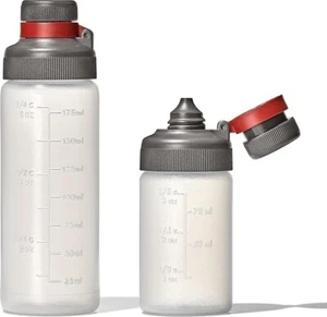 OXO Outdoor Leakproof Squeeze Bottle Set, 3 oz & 6 oz Capacity - Picture 1 of 7
