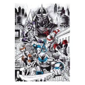 Kunstdruck Poster Kunstdruck Teenage Mutant Ninja Turtles 40th Anniversary - Bild 1 von 4