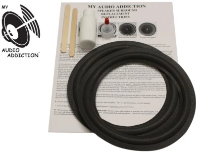 MY AUDIO ADDICTION Speaker Surround Repair Kit For Advent Prodigy 8"