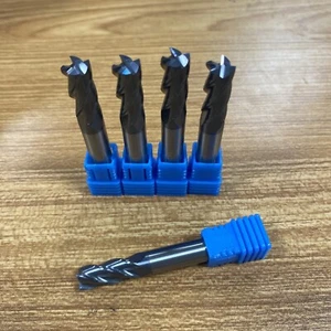 5pcs HRC45 D8 x 60 -4F tip diameter 8mm 4 Flute End Mill CNC Milling Cutter Bits - Picture 1 of 8