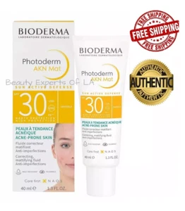 Bioderma Photoderm AKN Mat Cream SPF30 Mattifying Sunscreen 40ml EXP 09/2027 - Picture 1 of 1