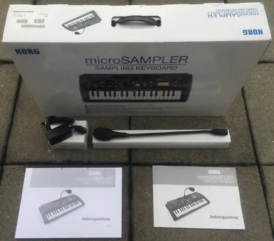 KORG microSAMPLER - SAMMLERZUSTAND in OVP mit neuer Tastatur - Bild 1 von 4