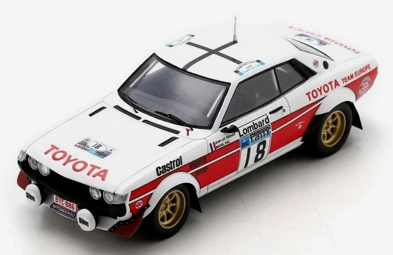 Toyota Celica 2000 GT Lombard RAC Rally 1977 Therier-Vial 1:43 SPARK S7724 - Immagine 1 di 1