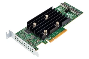Manette RAID Dell H355 Adaptateur PCIe 4.0x8 2xSFF-8654 12Go SAS VCV6T - Photo 1/3