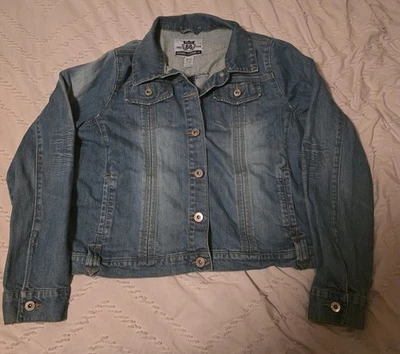 Chaqueta vaquera vintage para mujer aspecto desgastado Route66 talla XL Foto 1 de 4