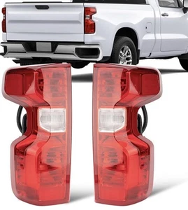 For 2019-2023 Chevy Silverado 1500 LED Tail Lights Left&Right Side Lamp Rear - Picture 1 of 6
