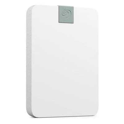 Seagate Ultra Touch HDD, 2 TB, External HDD, Cloud White, Post-Consumer Recycled - Bild 1 von 4